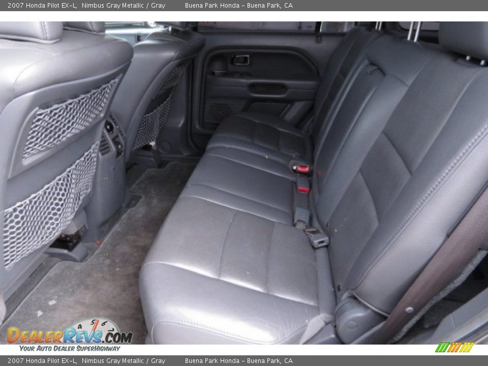 2007 Honda Pilot EX-L Nimbus Gray Metallic / Gray Photo #5