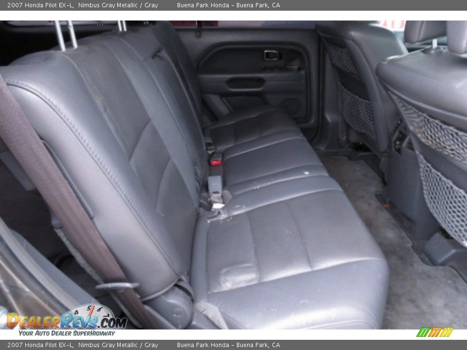 2007 Honda Pilot EX-L Nimbus Gray Metallic / Gray Photo #7