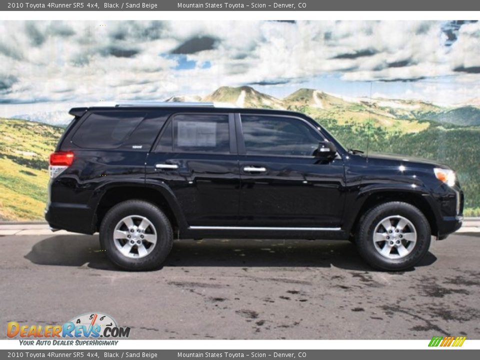 2010 Toyota 4Runner SR5 4x4 Black / Sand Beige Photo #2