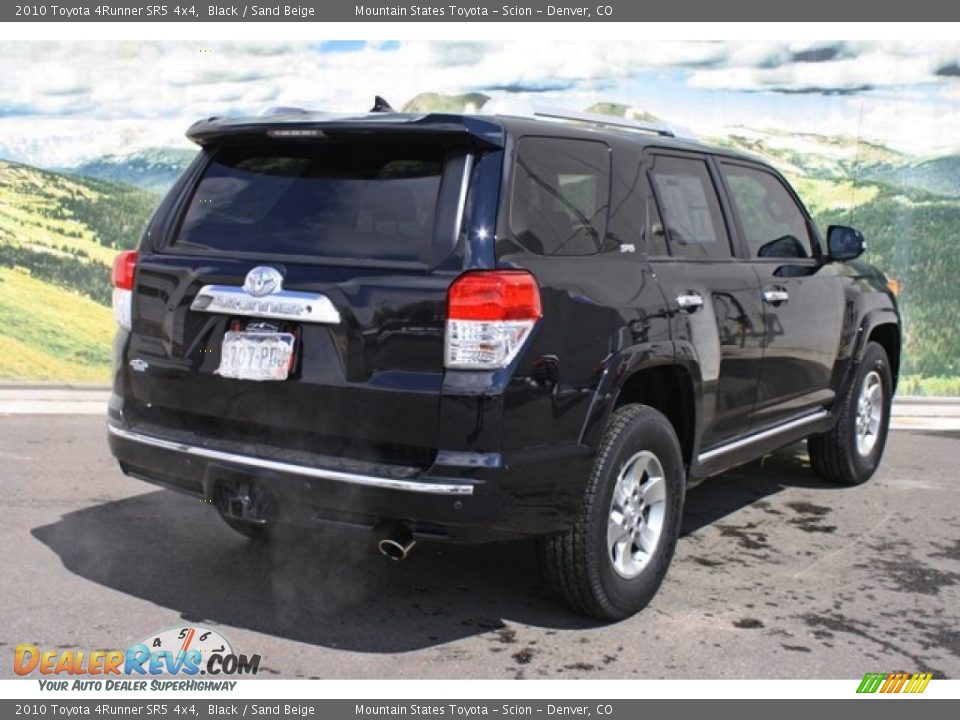 2010 Toyota 4Runner SR5 4x4 Black / Sand Beige Photo #3