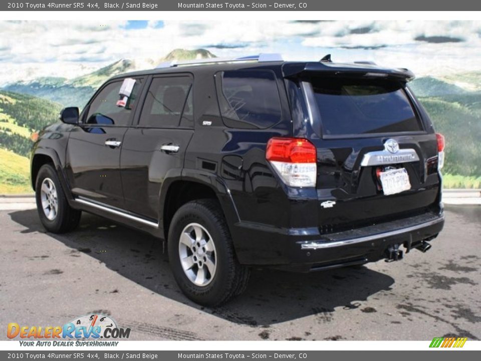 2010 Toyota 4Runner SR5 4x4 Black / Sand Beige Photo #4
