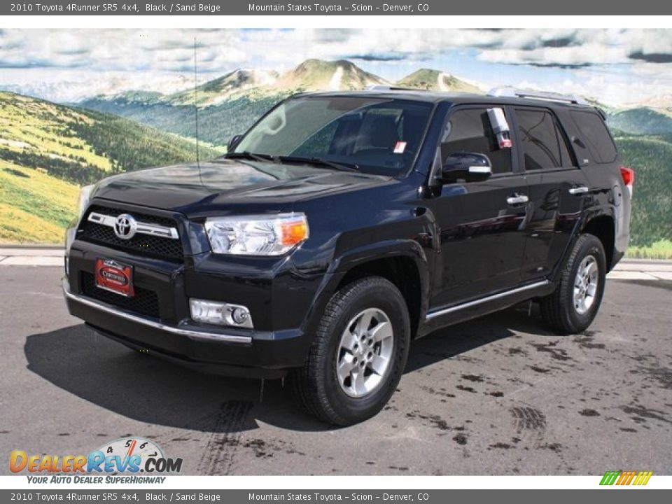 2010 Toyota 4Runner SR5 4x4 Black / Sand Beige Photo #5