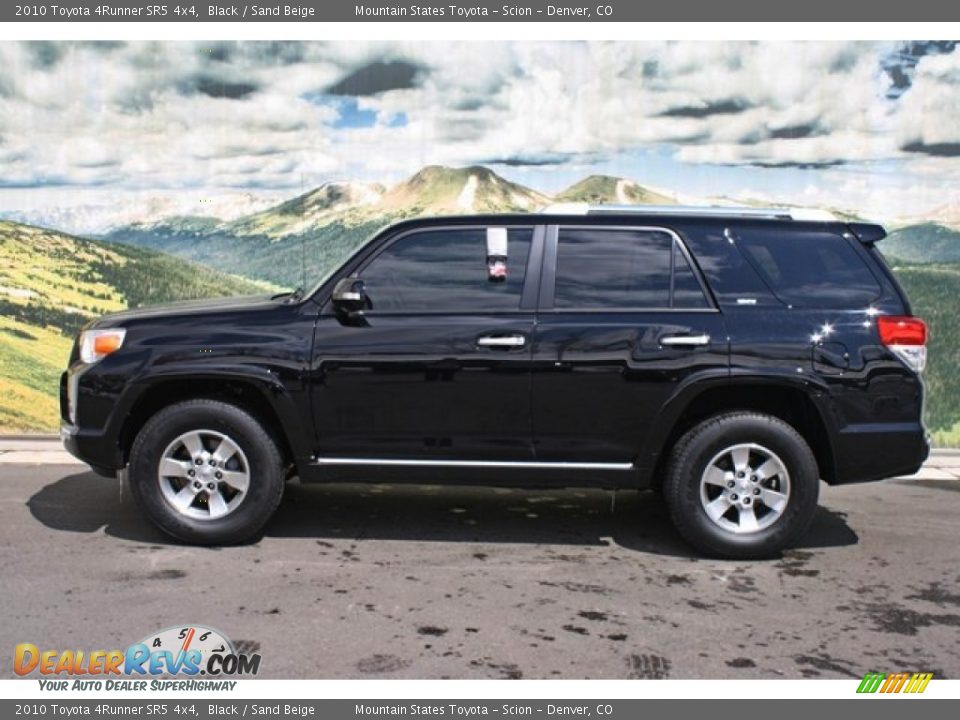 2010 Toyota 4Runner SR5 4x4 Black / Sand Beige Photo #6