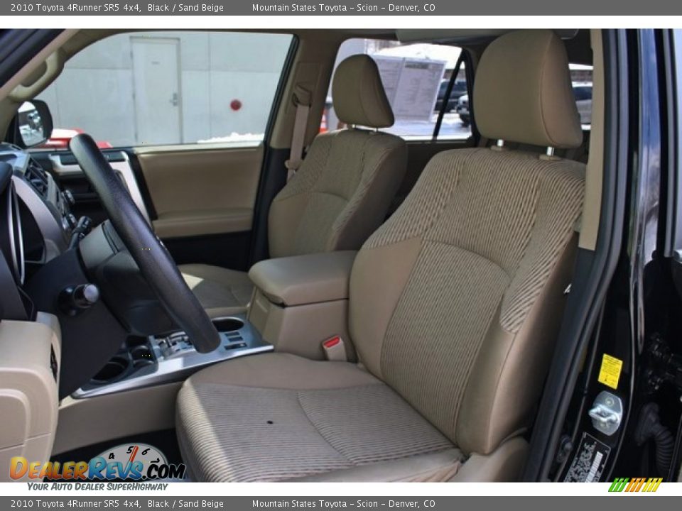 2010 Toyota 4Runner SR5 4x4 Black / Sand Beige Photo #11
