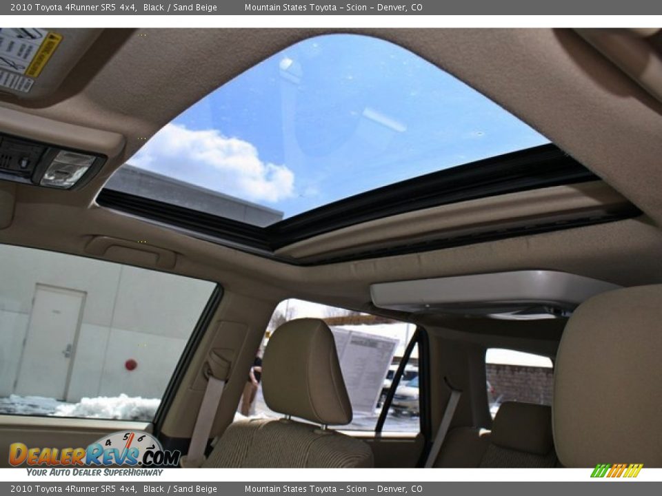 2010 Toyota 4Runner SR5 4x4 Black / Sand Beige Photo #13
