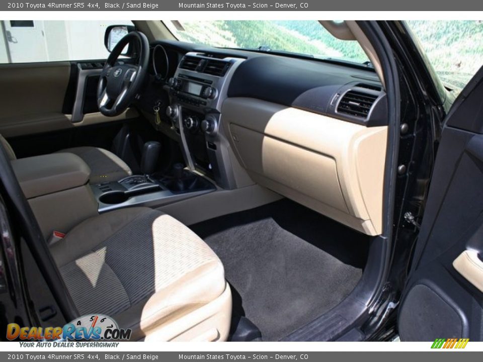 2010 Toyota 4Runner SR5 4x4 Black / Sand Beige Photo #15