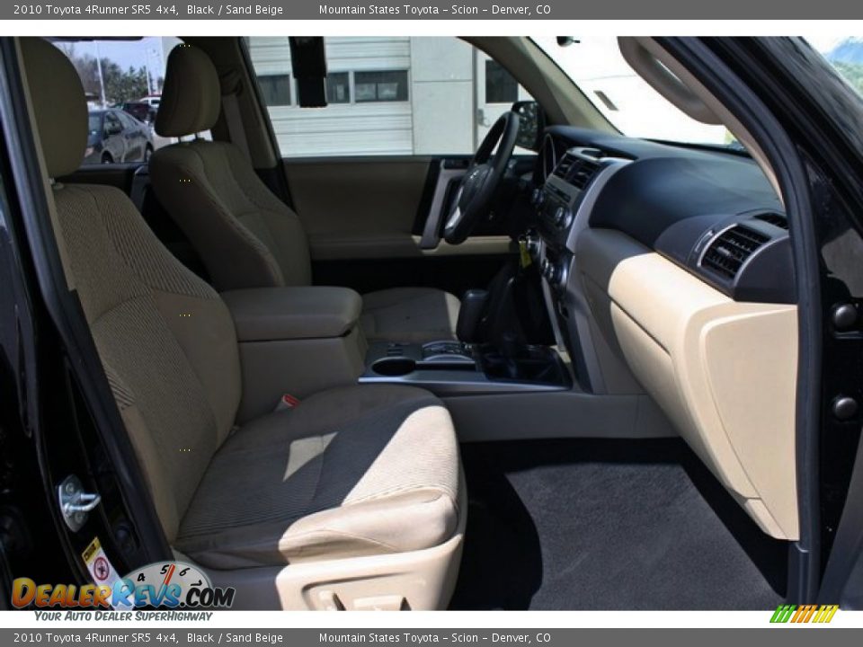 2010 Toyota 4Runner SR5 4x4 Black / Sand Beige Photo #16