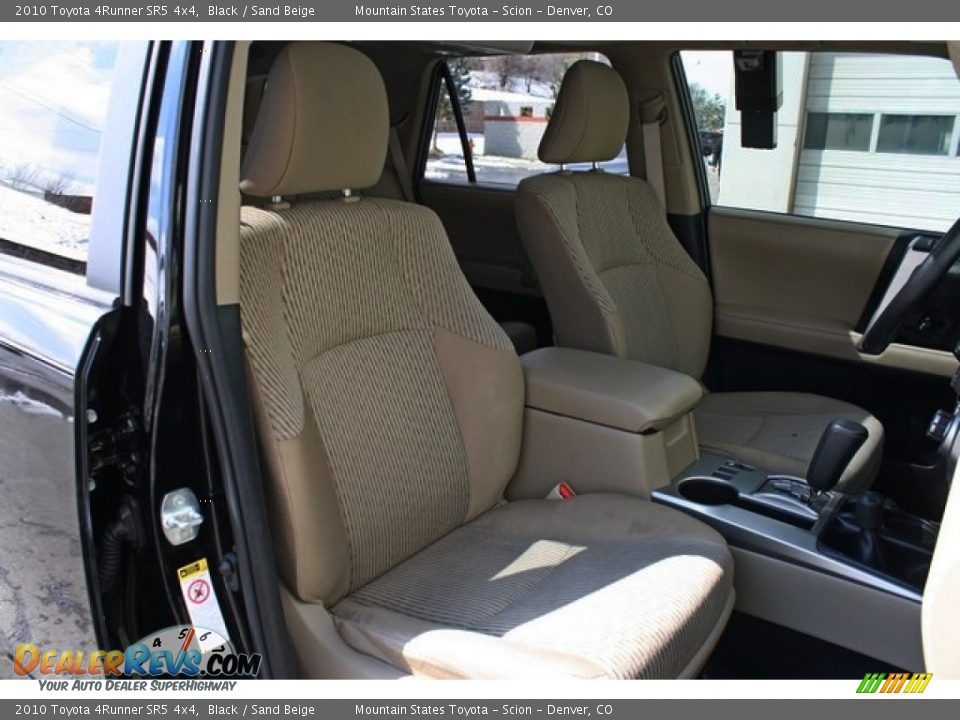 2010 Toyota 4Runner SR5 4x4 Black / Sand Beige Photo #17