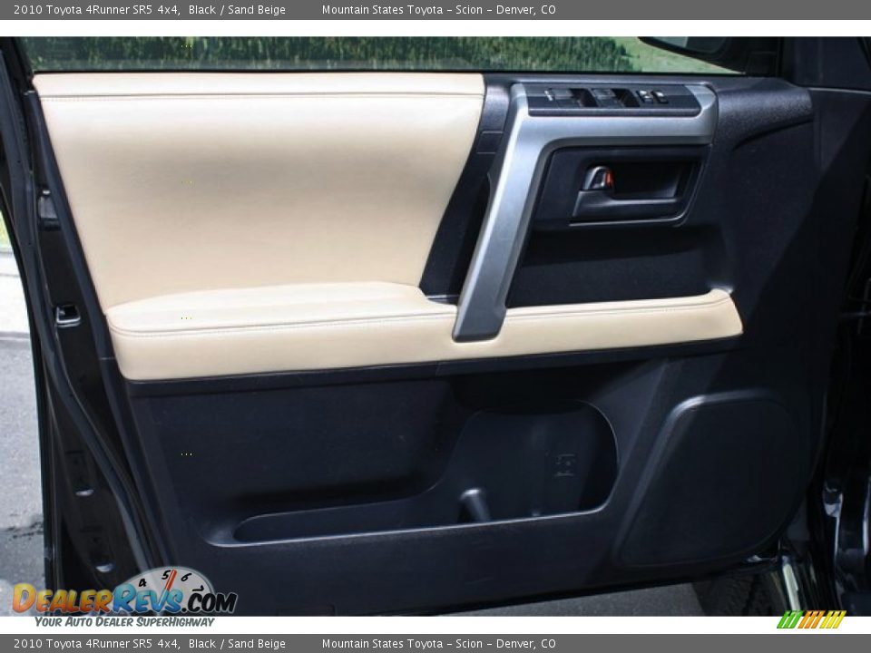 2010 Toyota 4Runner SR5 4x4 Black / Sand Beige Photo #22