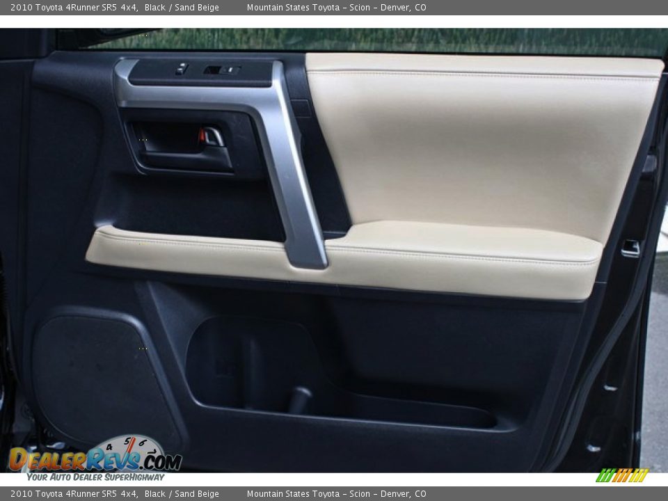 2010 Toyota 4Runner SR5 4x4 Black / Sand Beige Photo #23