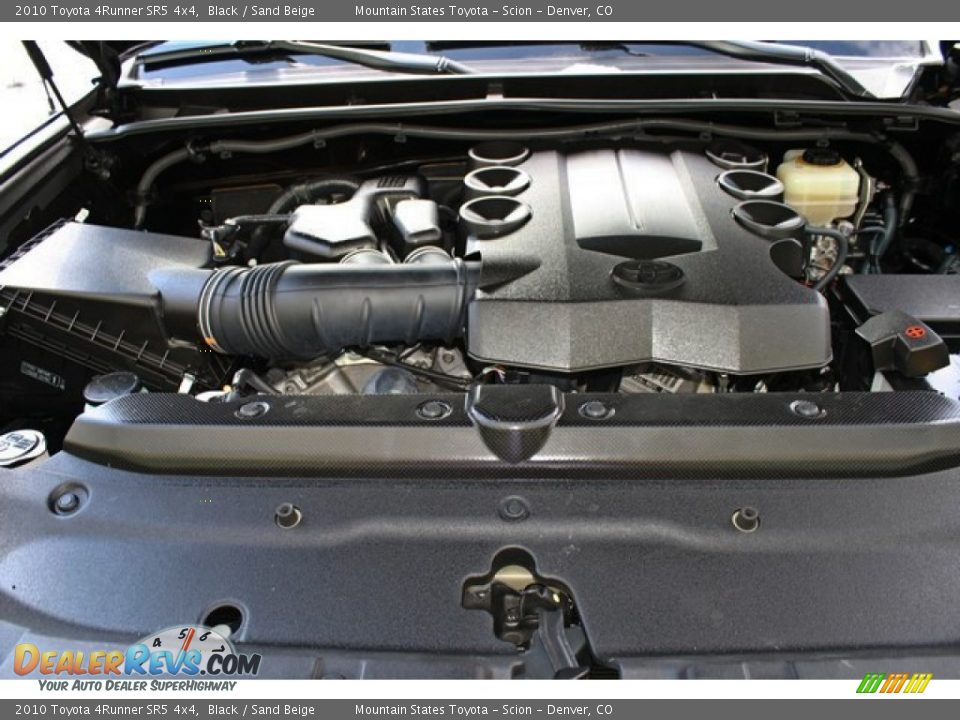 2010 Toyota 4Runner SR5 4x4 Black / Sand Beige Photo #25