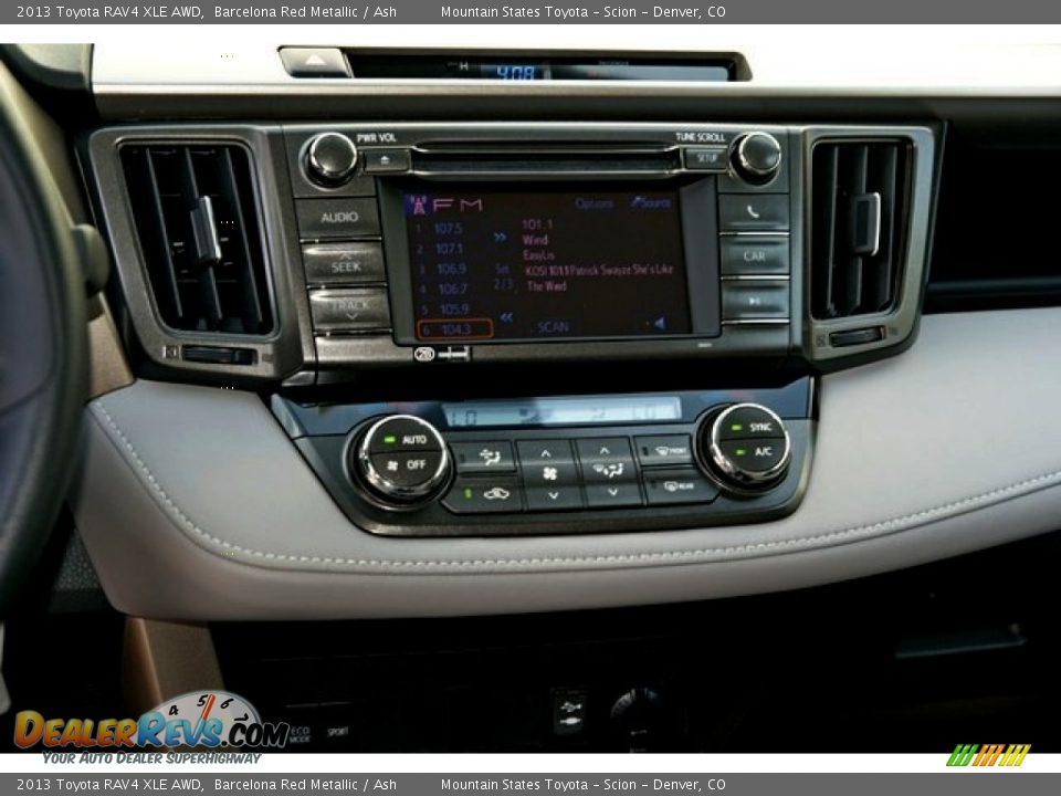 2013 Toyota RAV4 XLE AWD Barcelona Red Metallic / Ash Photo #6