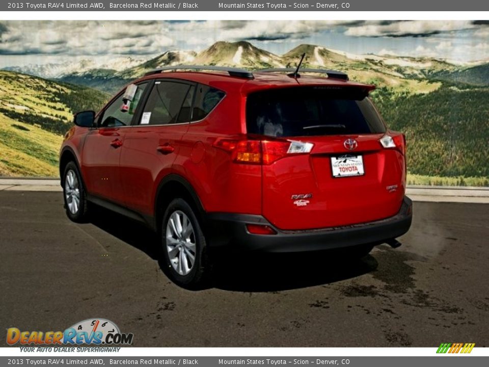 2013 Toyota RAV4 Limited AWD Barcelona Red Metallic / Black Photo #2