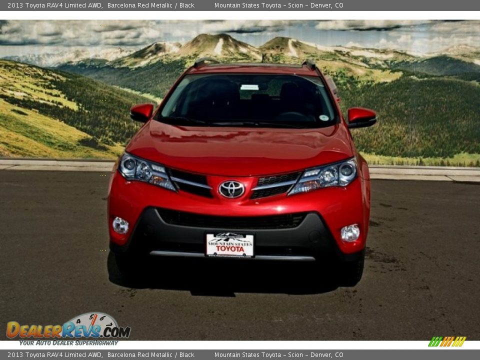 2013 Toyota RAV4 Limited AWD Barcelona Red Metallic / Black Photo #3