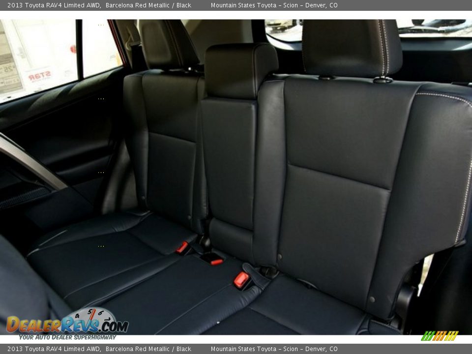 2013 Toyota RAV4 Limited AWD Barcelona Red Metallic / Black Photo #7