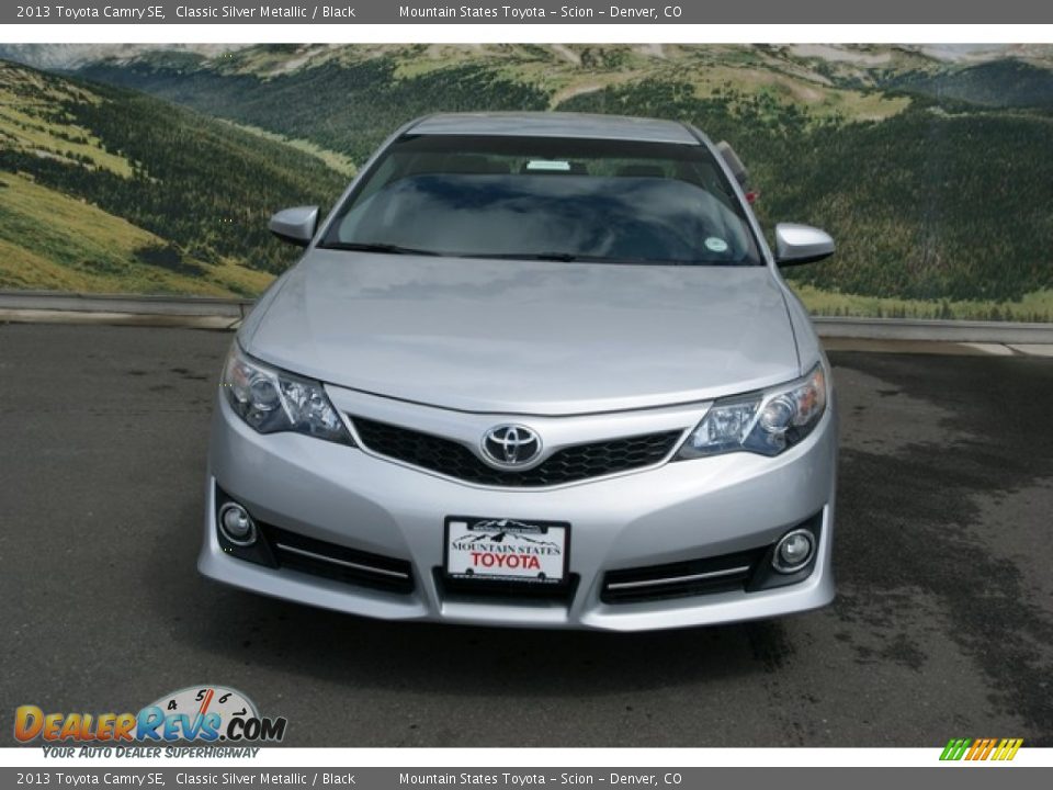 2013 Toyota Camry SE Classic Silver Metallic / Black Photo #3