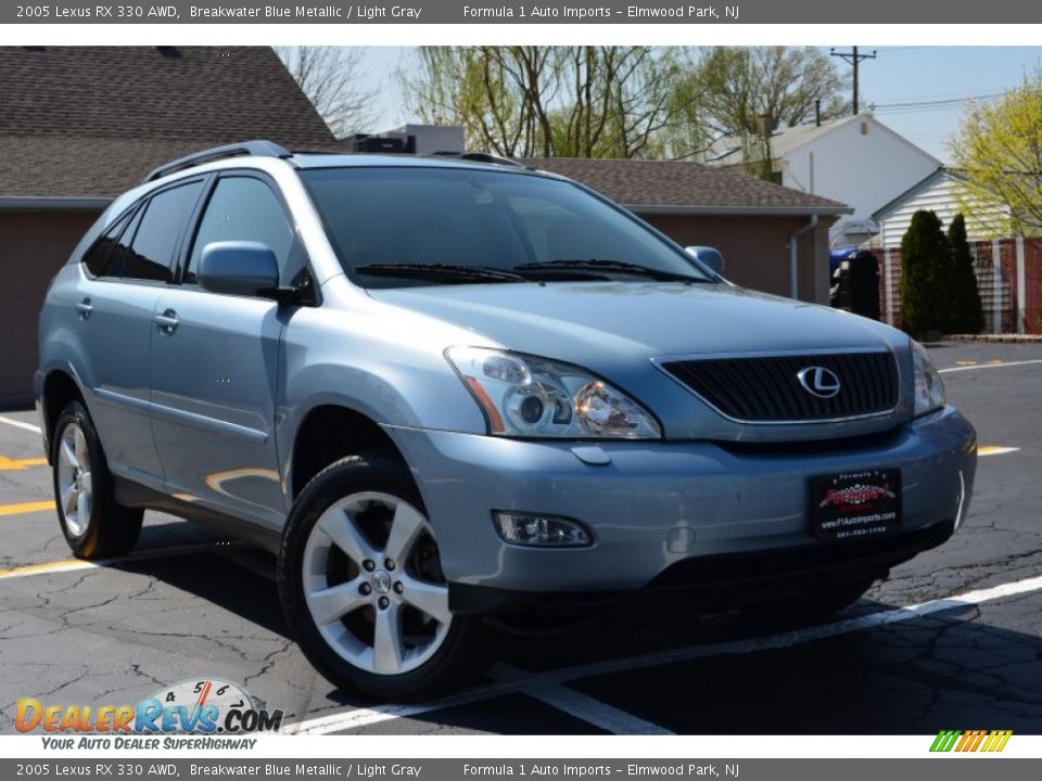 2005 Lexus RX 330 AWD Breakwater Blue Metallic / Light Gray Photo #1