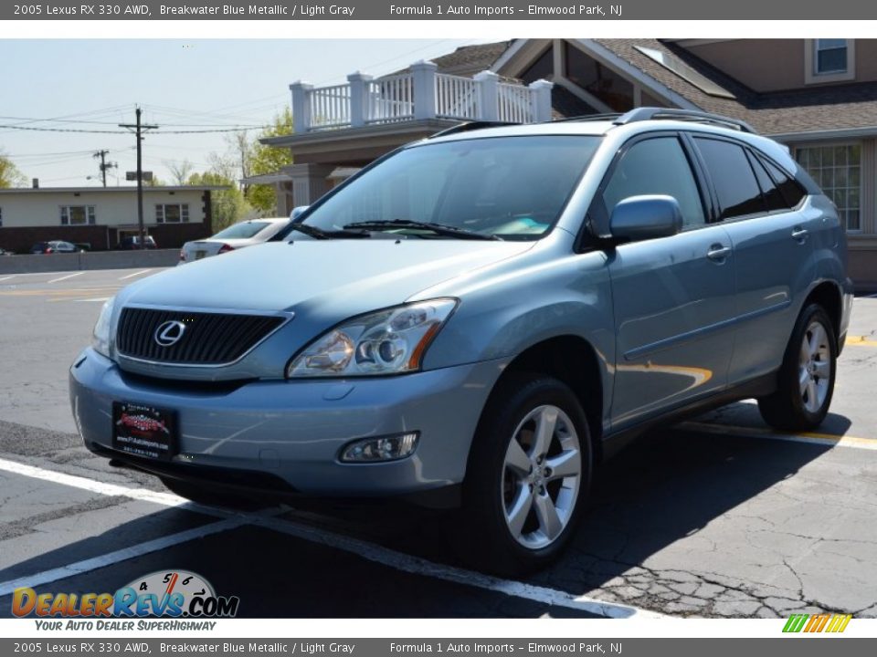 2005 Lexus RX 330 AWD Breakwater Blue Metallic / Light Gray Photo #3