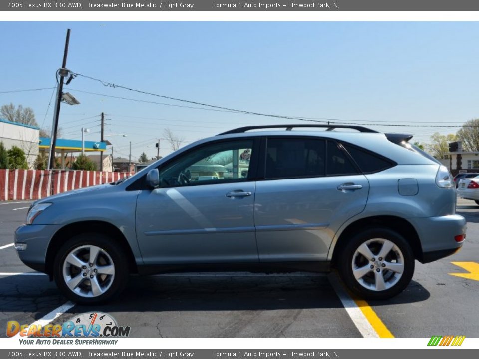 2005 Lexus RX 330 AWD Breakwater Blue Metallic / Light Gray Photo #4