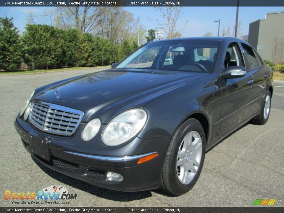 Front 3/4 View of 2004 Mercedes-Benz E 320 Sedan Photo #2