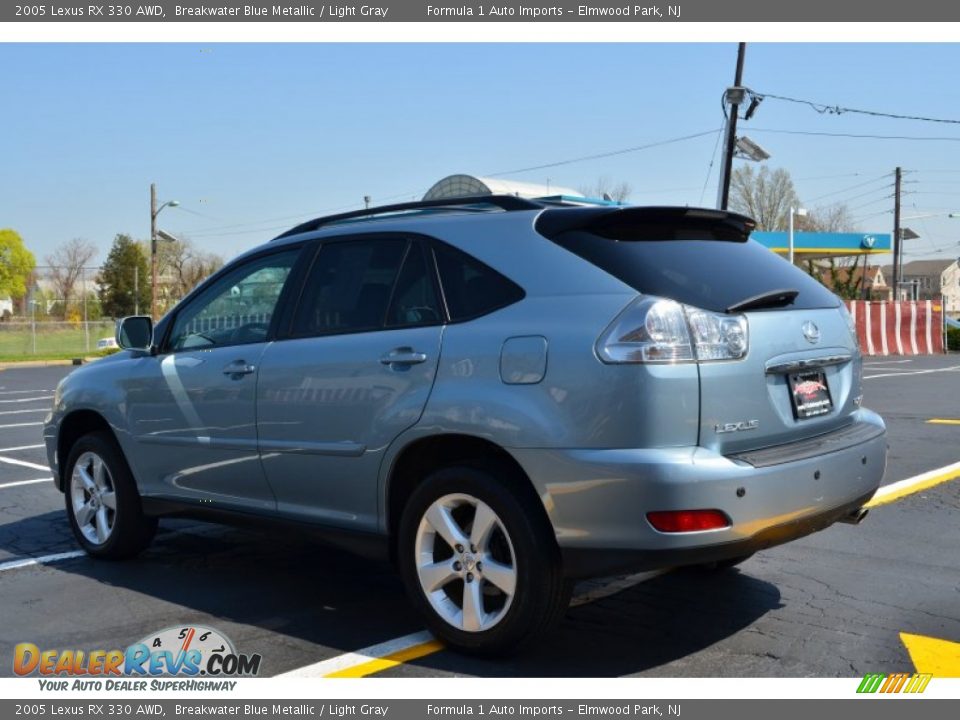 2005 Lexus RX 330 AWD Breakwater Blue Metallic / Light Gray Photo #5