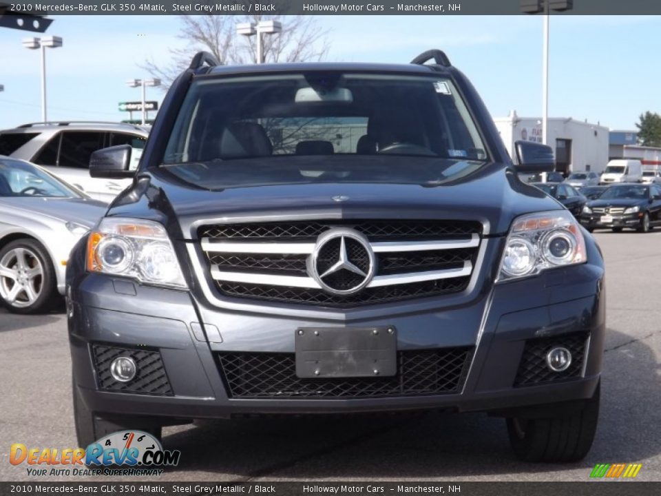 2010 Mercedes-Benz GLK 350 4Matic Steel Grey Metallic / Black Photo #2