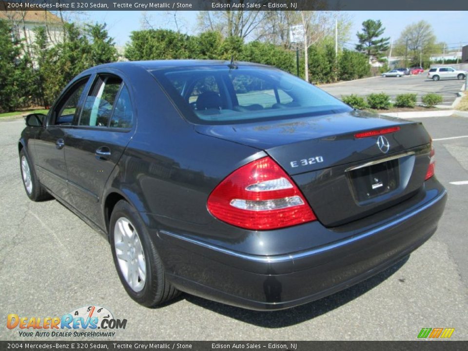 2004 Mercedes-Benz E 320 Sedan Tectite Grey Metallic / Stone Photo #5
