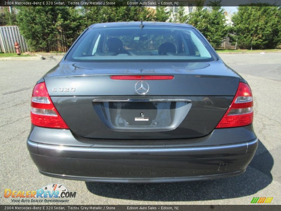 2004 Mercedes-Benz E 320 Sedan Tectite Grey Metallic / Stone Photo #6