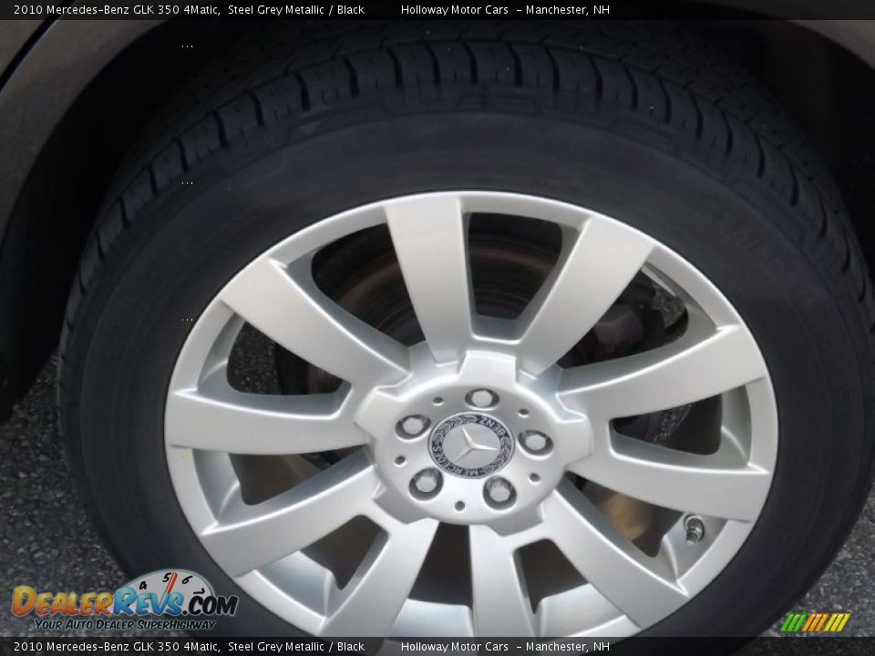 2010 Mercedes-Benz GLK 350 4Matic Steel Grey Metallic / Black Photo #5