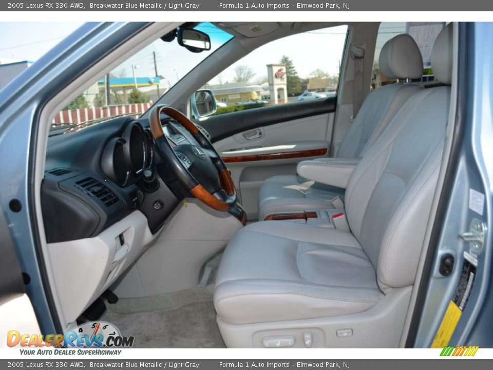 2005 Lexus RX 330 AWD Breakwater Blue Metallic / Light Gray Photo #11