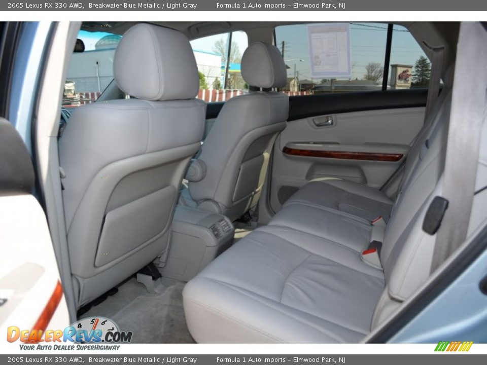 2005 Lexus RX 330 AWD Breakwater Blue Metallic / Light Gray Photo #12