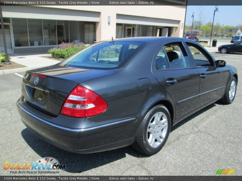 2004 Mercedes-Benz E 320 Sedan Tectite Grey Metallic / Stone Photo #7