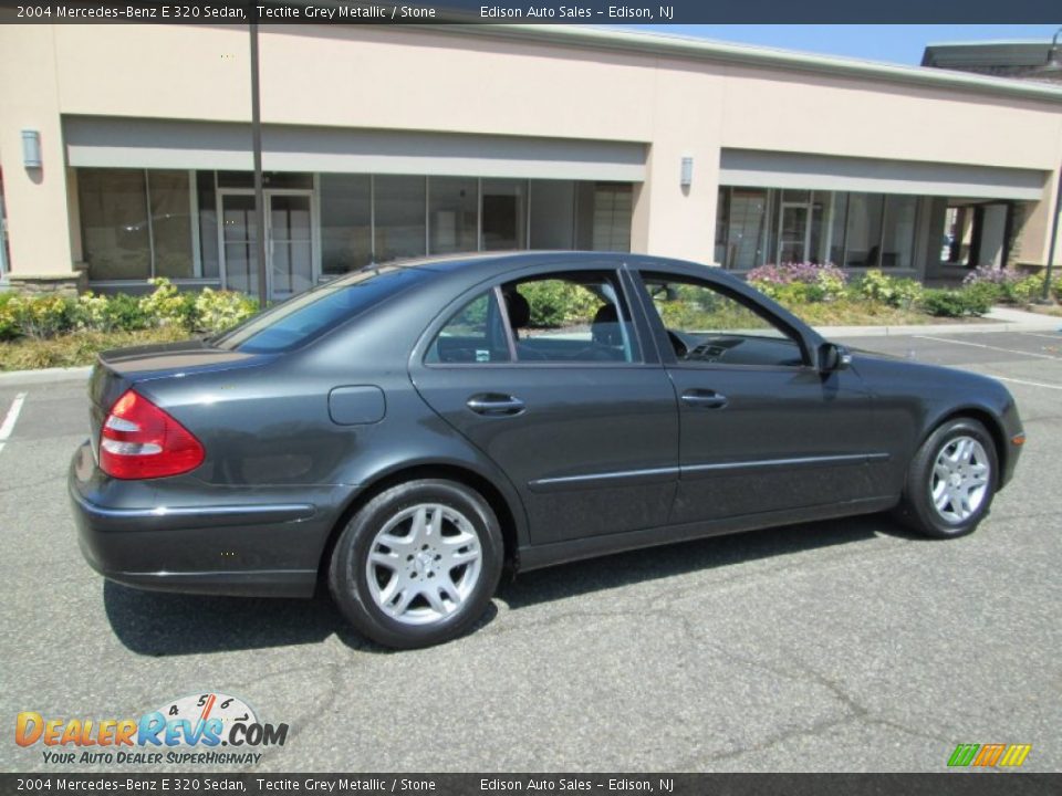 2004 Mercedes-Benz E 320 Sedan Tectite Grey Metallic / Stone Photo #8