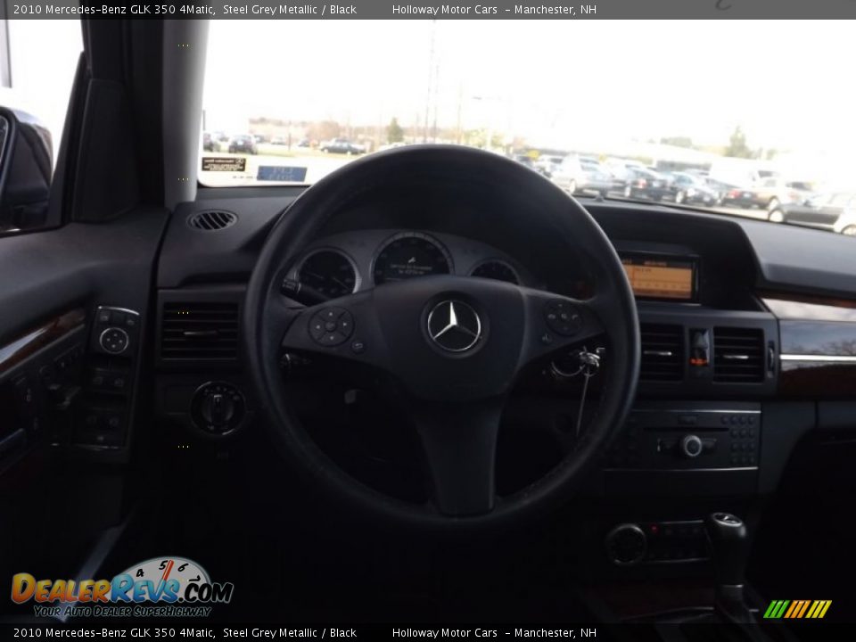 2010 Mercedes-Benz GLK 350 4Matic Steel Grey Metallic / Black Photo #8
