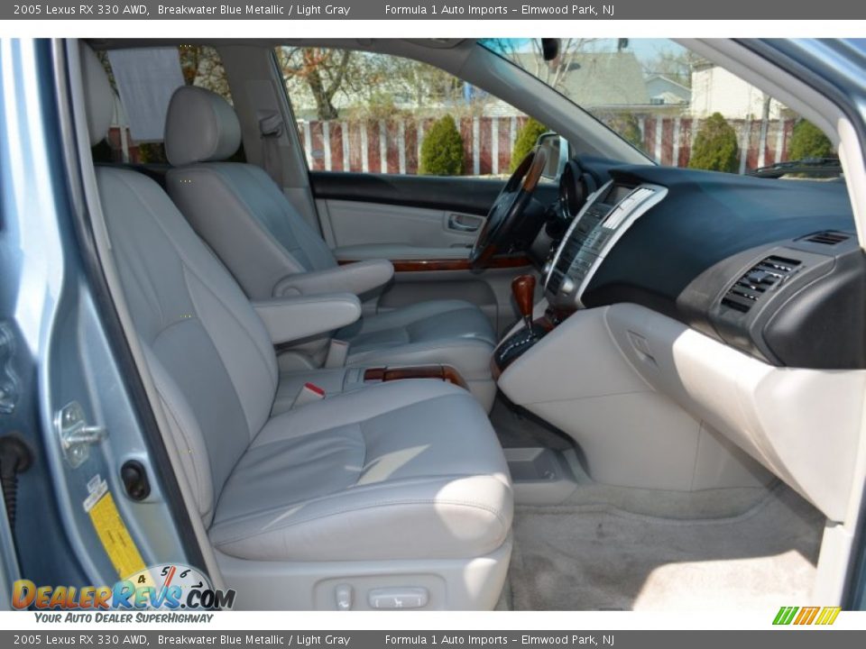 2005 Lexus RX 330 AWD Breakwater Blue Metallic / Light Gray Photo #14