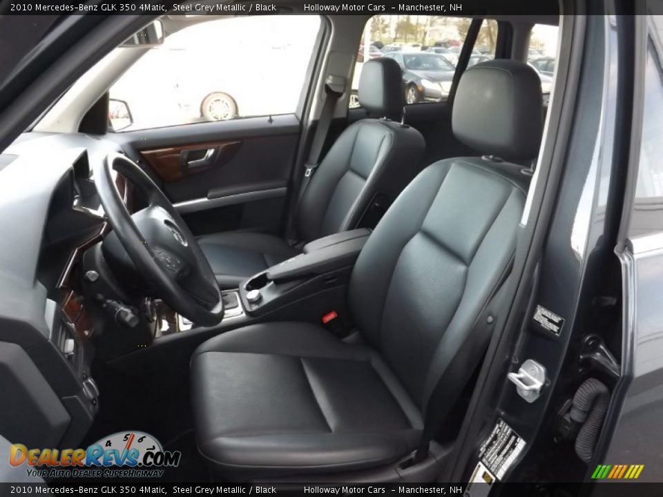 2010 Mercedes-Benz GLK 350 4Matic Steel Grey Metallic / Black Photo #11