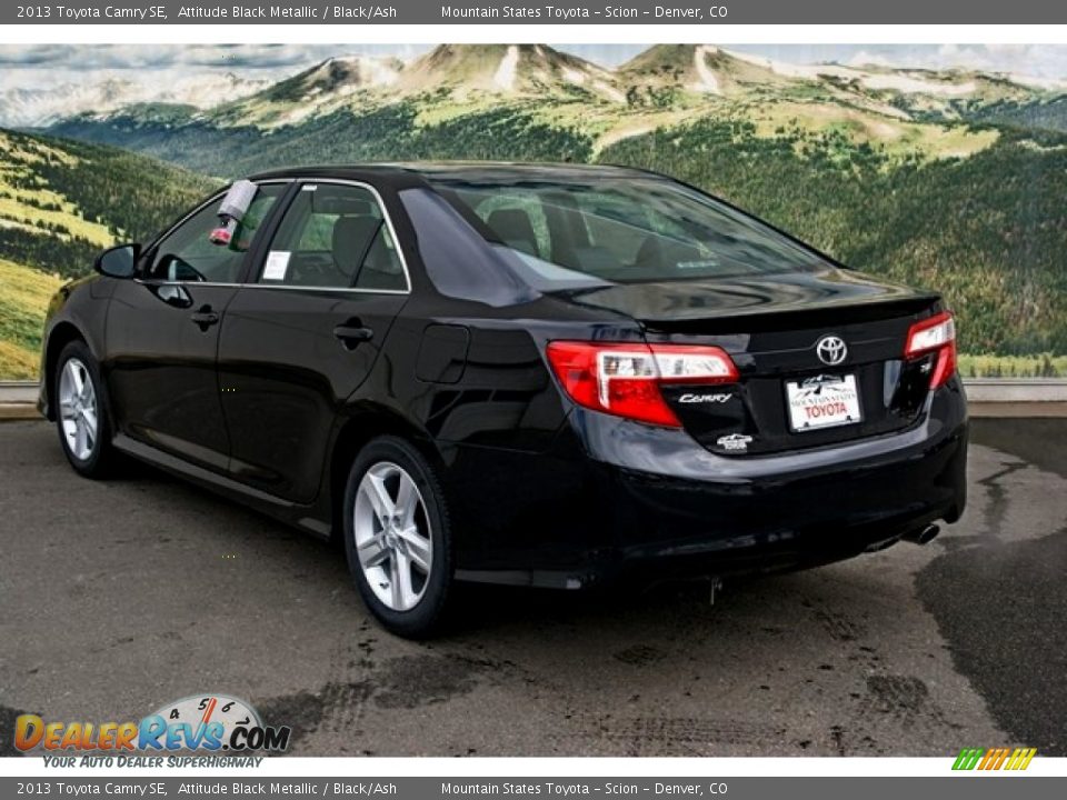 2013 Toyota Camry SE Attitude Black Metallic / Black/Ash Photo #2
