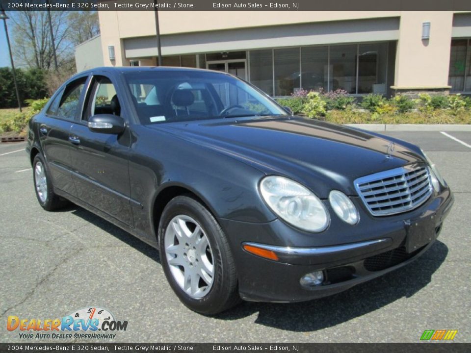 Front 3/4 View of 2004 Mercedes-Benz E 320 Sedan Photo #11