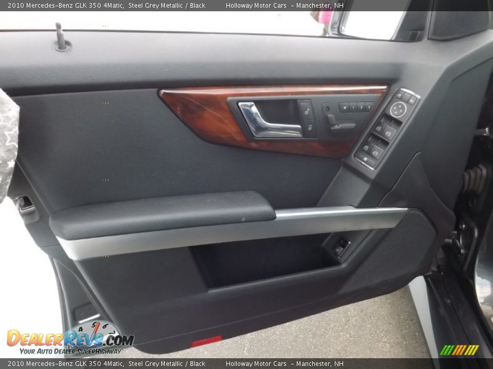 2010 Mercedes-Benz GLK 350 4Matic Steel Grey Metallic / Black Photo #12
