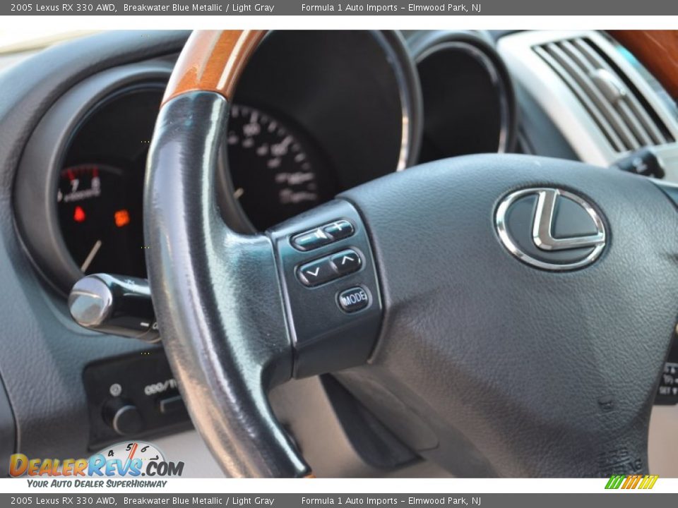 2005 Lexus RX 330 AWD Breakwater Blue Metallic / Light Gray Photo #18