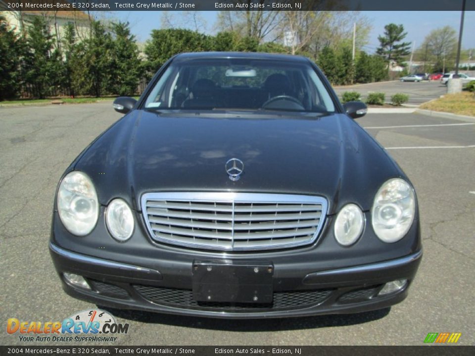 2004 Mercedes-Benz E 320 Sedan Tectite Grey Metallic / Stone Photo #12