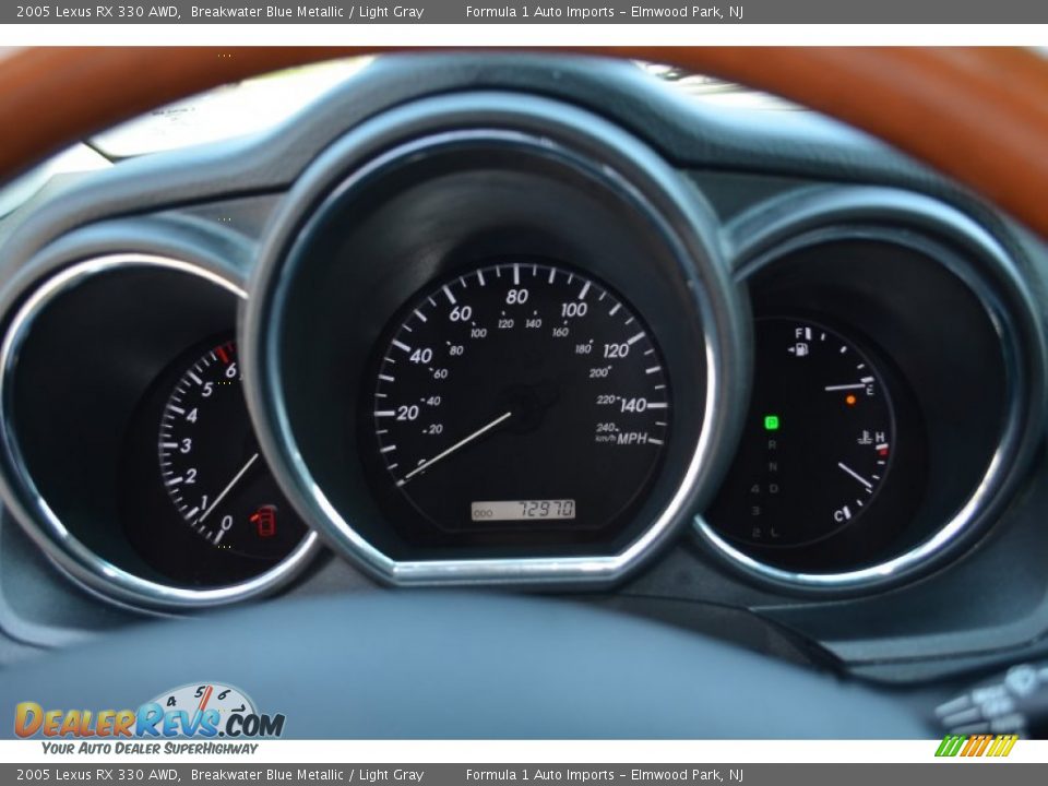 2005 Lexus RX 330 AWD Breakwater Blue Metallic / Light Gray Photo #20