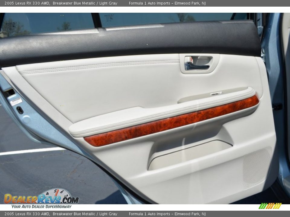 2005 Lexus RX 330 AWD Breakwater Blue Metallic / Light Gray Photo #22