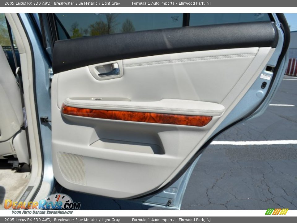 2005 Lexus RX 330 AWD Breakwater Blue Metallic / Light Gray Photo #23