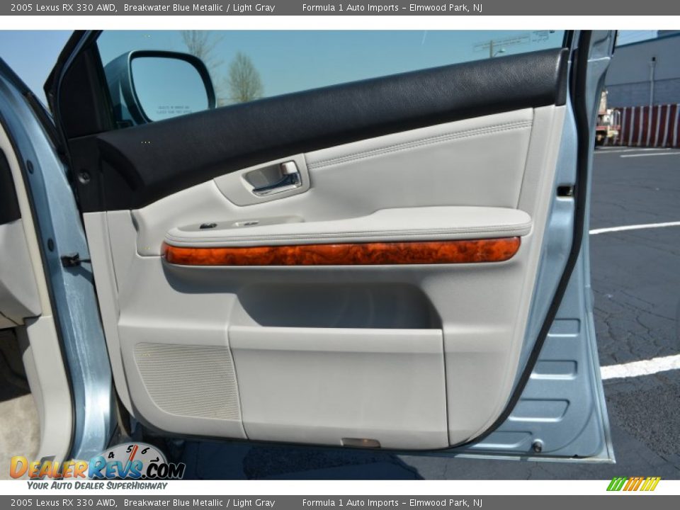 2005 Lexus RX 330 AWD Breakwater Blue Metallic / Light Gray Photo #24