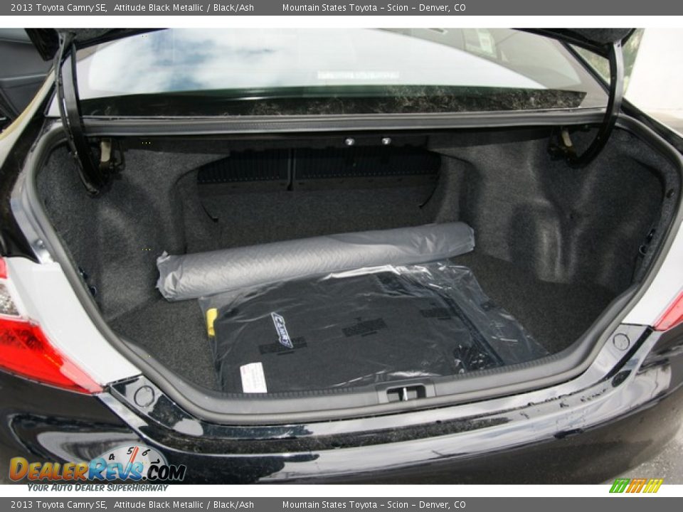 2013 Toyota Camry SE Attitude Black Metallic / Black/Ash Photo #8