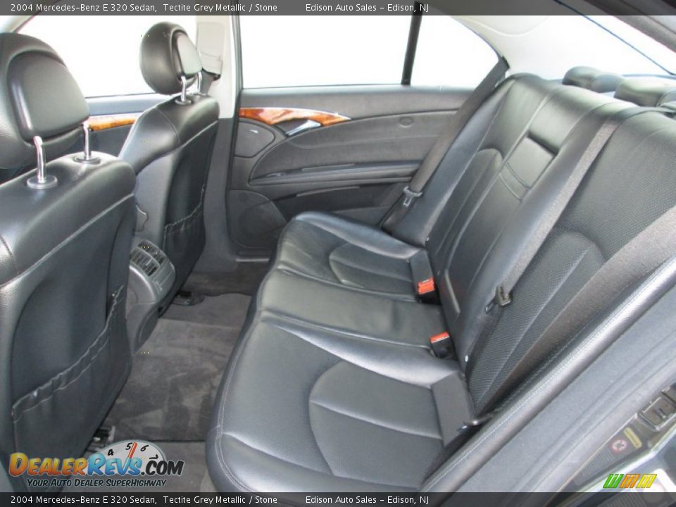 Rear Seat of 2004 Mercedes-Benz E 320 Sedan Photo #17
