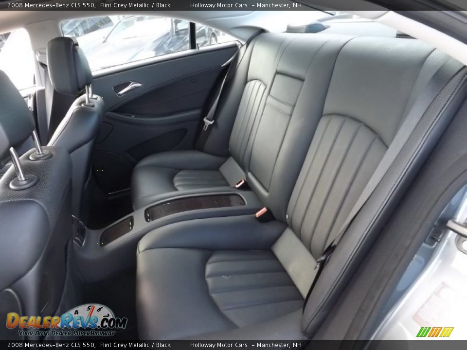 2008 Mercedes-Benz CLS 550 Flint Grey Metallic / Black Photo #5