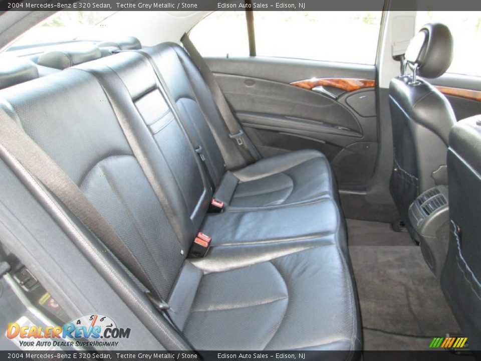 Rear Seat of 2004 Mercedes-Benz E 320 Sedan Photo #18
