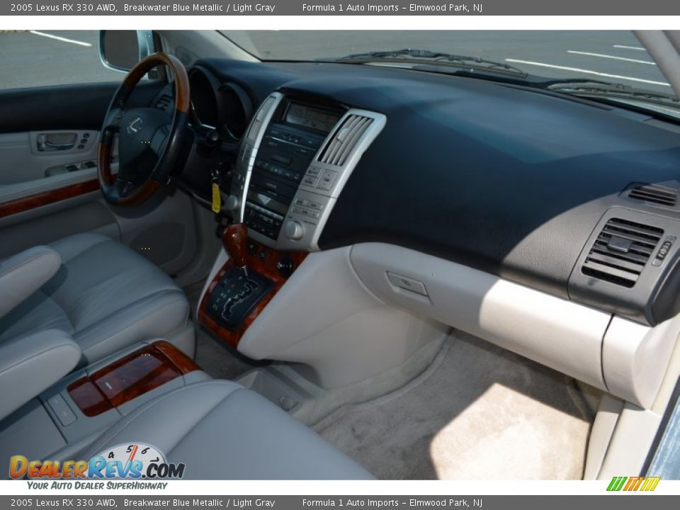 2005 Lexus RX 330 AWD Breakwater Blue Metallic / Light Gray Photo #26